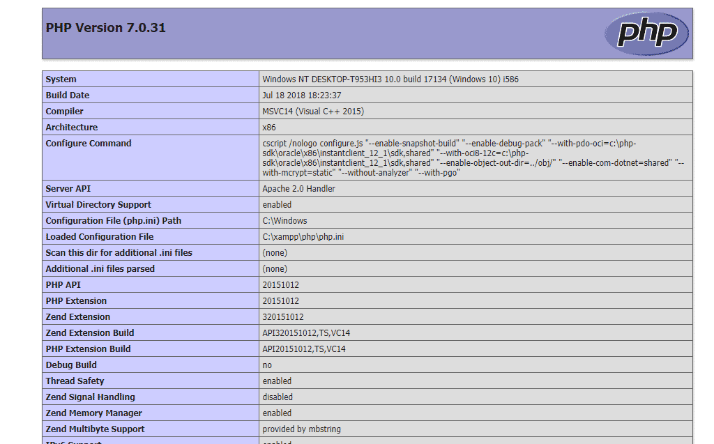 phpinfo-mod-rewrite - htaccess ลบนามสกุลไฟล์ php ด้วย mod rewrite