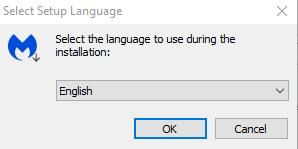 เลือกภาษาระหว่างติดตั้ง