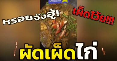 ผัดเผ็ดไก่ ที่ไม่ไก่ๆ บอกเลย เผ็ดจริงอะไรจริง