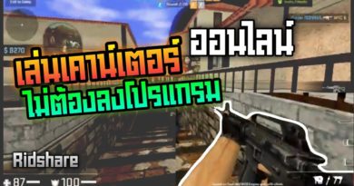 เกมเคาน์เตอร์ออนไลน์ ผ่านเว็บ ไม่ต้องลงโปรแกรมใดๆ - Counter Strike 1.6