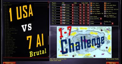 Red Alert 2 & Yuris Revenge - 1 USA VS 7 Brutal AI + SW