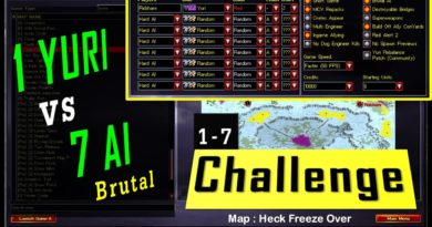 Red Alert 2 & Yuris Revenge - 1 Yuri VS 7 Brutal AI [Money 10,000]