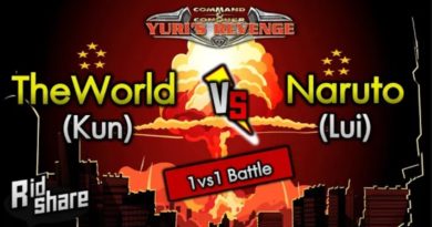 Red Alert 2 - Battle 1vs1 - TheWorld (Kun) VS Naruto (Lui) - Yuri