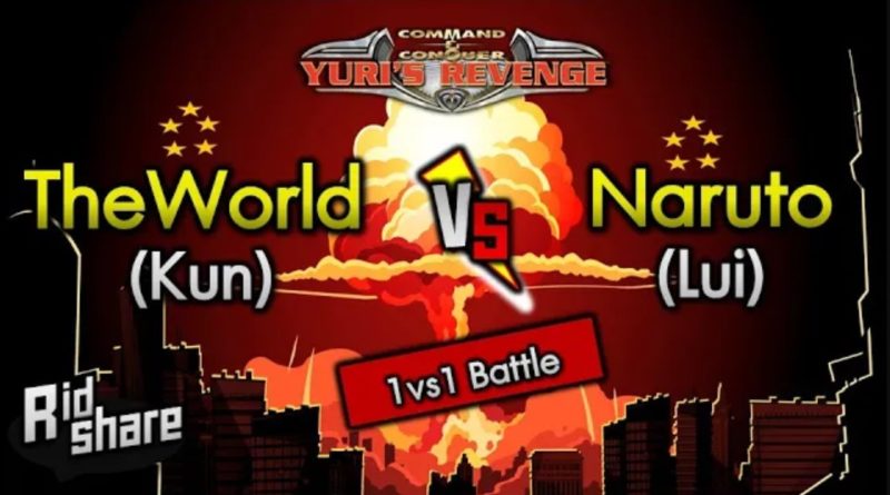 Red Alert 2 - Battle 1vs1 - TheWorld (Kun) VS Naruto (Lui) - Yuri