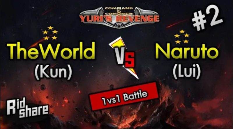 Red Alert 2 & Yuris Revenge - TheWorld (Kun) VS Naruto (Lui) #2