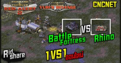 Red Alert 2 & Yuris Revenge - battle fortress vs rhino #เกมยูริ