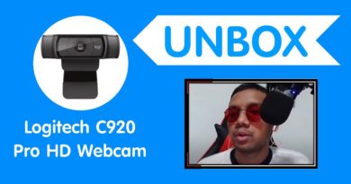 แกะกล่อง กล้อง Logitech c920 Pro HD Webcam - (กล้องสตรีม)